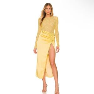 NBD Farah Midi Dress size M